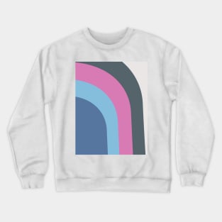 Boho dark rainbow pattern Crewneck Sweatshirt